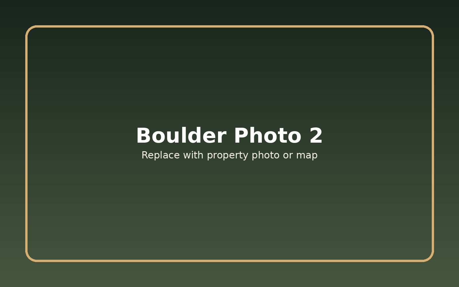 Boulder Mountain mineralized rock or workings